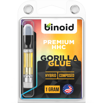 Binoid HHC Vape Cartridges - gorilla glue hybrid