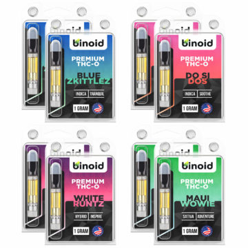 Binoid THC-O Vape Cartridges - Bundle #1