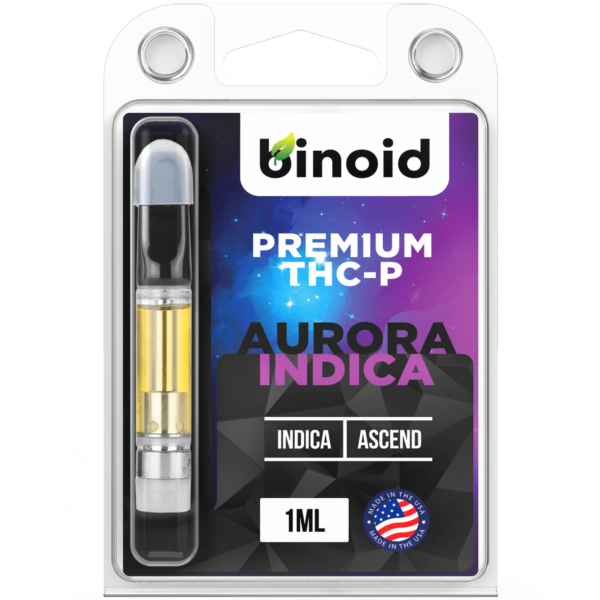 THC-P Vape Cartridge Aurora Indica 1ml ascend