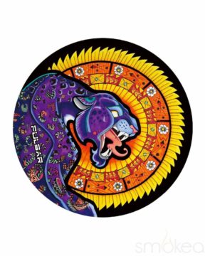 psychedelic jaguar beaker bong