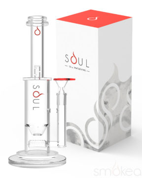 soul 12" inline turbine beaker bong with box