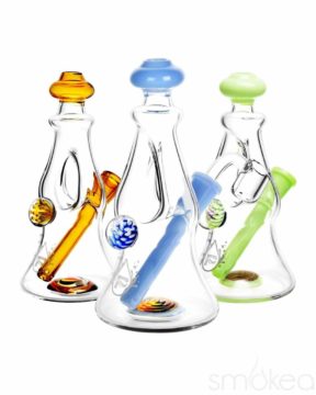 Pulsar 6.5" Dual Airflow Candy Rig - 3 colors