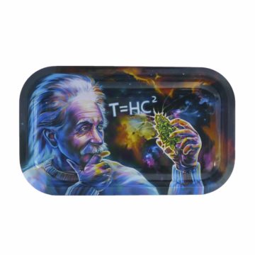 T=HC2 Einstein Black Hole Metal Rollin' Tray #1
