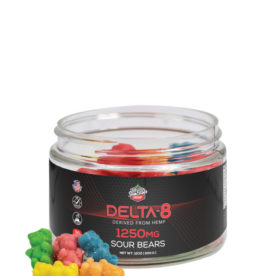 Delta 8 Legacy Gummies Sour Bears 50ct 1250mg