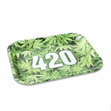 green weed 420 square rolling tray medium
