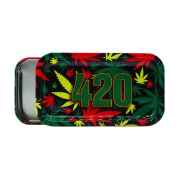 v syndicate weed 420 rectangle rolling box open