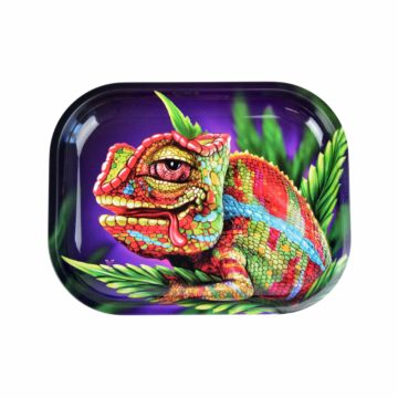 v syndicate chameleon square rolling glass tray image copy