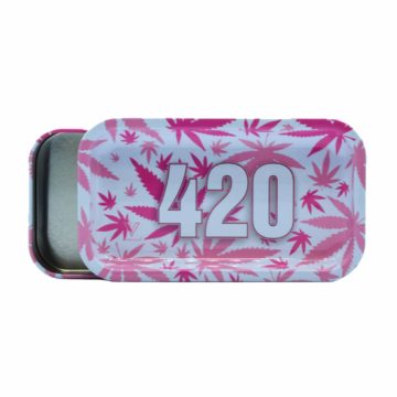 v syndicate pink 420 graphic rectangle rolling box open