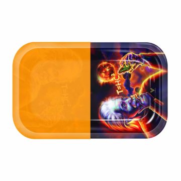 orange cover einstein rectangle rolling tray image