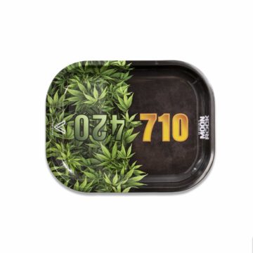 v syndicate weed 710 rectangle rolling ashtray black