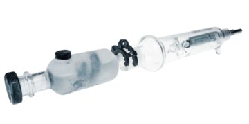 freeze pipe glass bubbler nectar collector back image