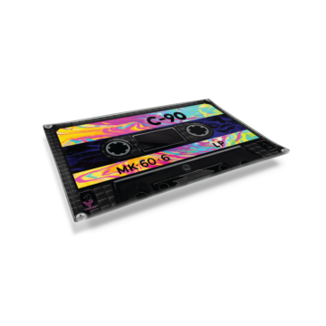 v syndicate music cassette rectangle ashtray side image