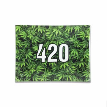 v syndicate green weed 420 square ashtray image