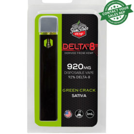 Delta 8 Sativa Green Crack 1ml 920mg