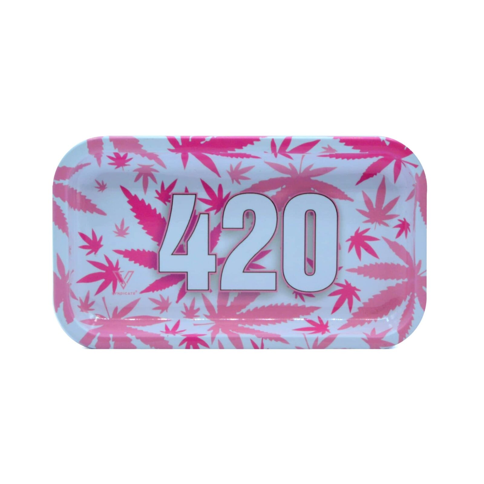 v syndicate pink 420 graphic rectangle rolling box close
