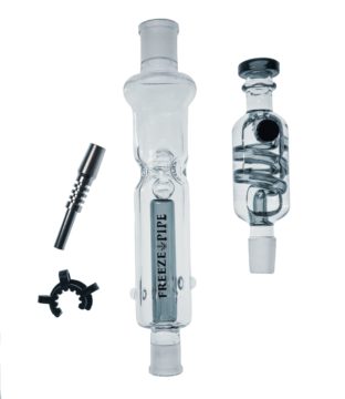 freeze pipe glass bubbler nectar collector some parts