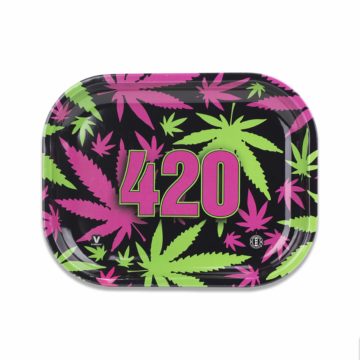 v syndicate weed 420 square rolling glass tray image copy