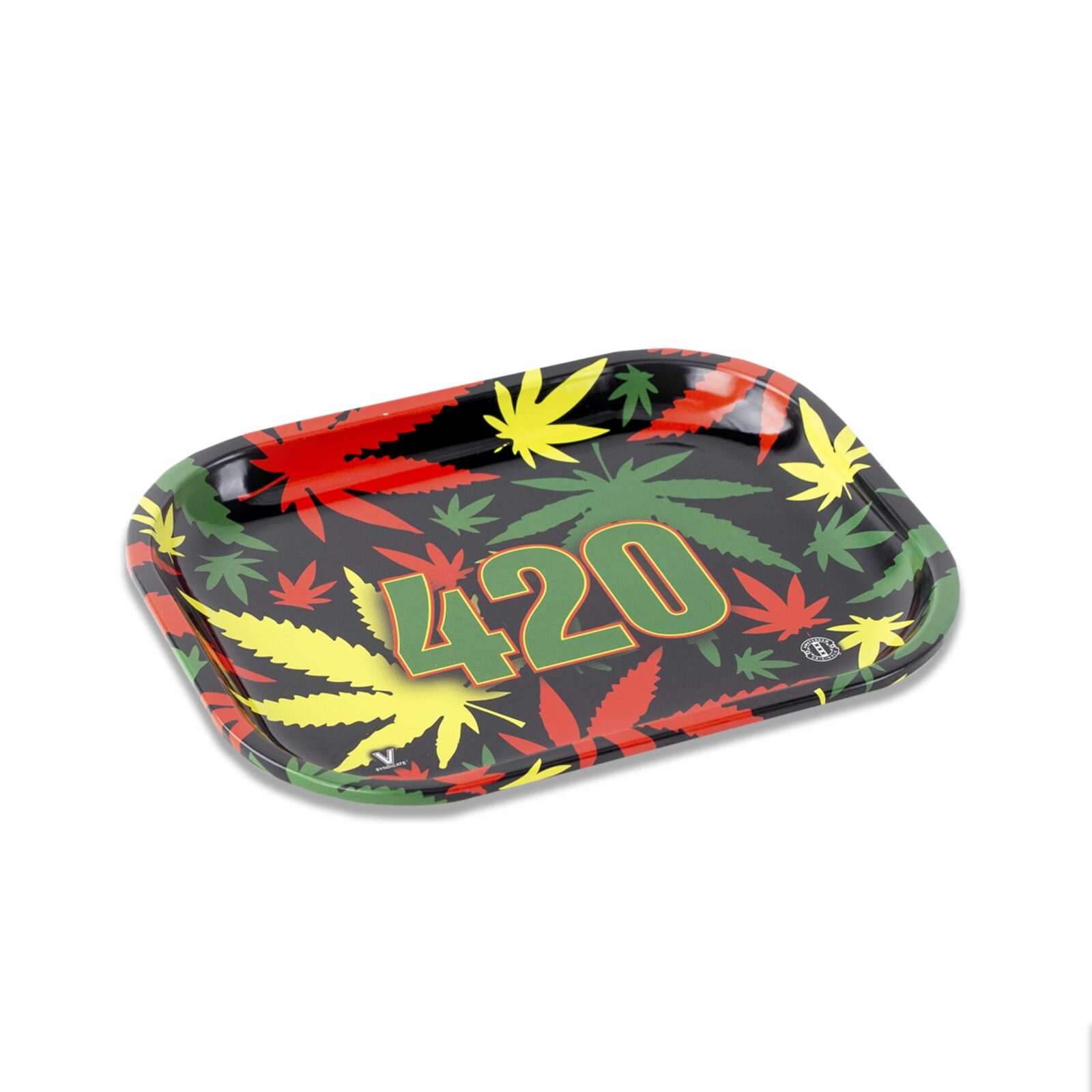 weed 420 square rolling tray side image