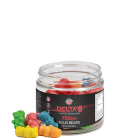 Delta 8 Legacy Gummies Sour Bears 30ct 750mg