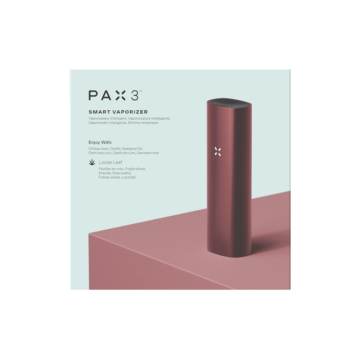 pax 3 smart vaporizer pink color details