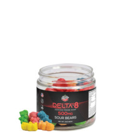 Delta 8 Legacy Gummies Sour Bears 20ct 500mg