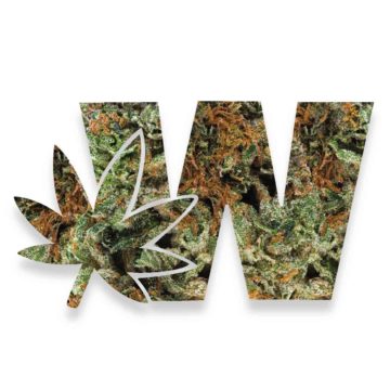 Marijuana Bubba Logo ( Cannabis leaf and Weed )