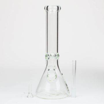13.5" Classic beaker 7 mm glass water bong [SP48] #6