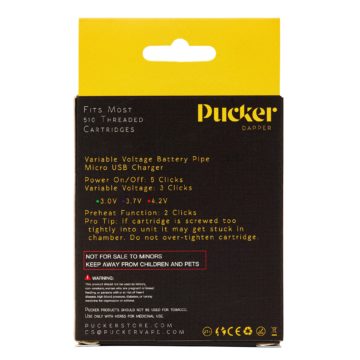 PUCKER "Dapper" 510 Cartridge Battery #3