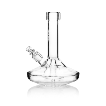 GRAV LABS Wide-Based Water Pipe - Clear