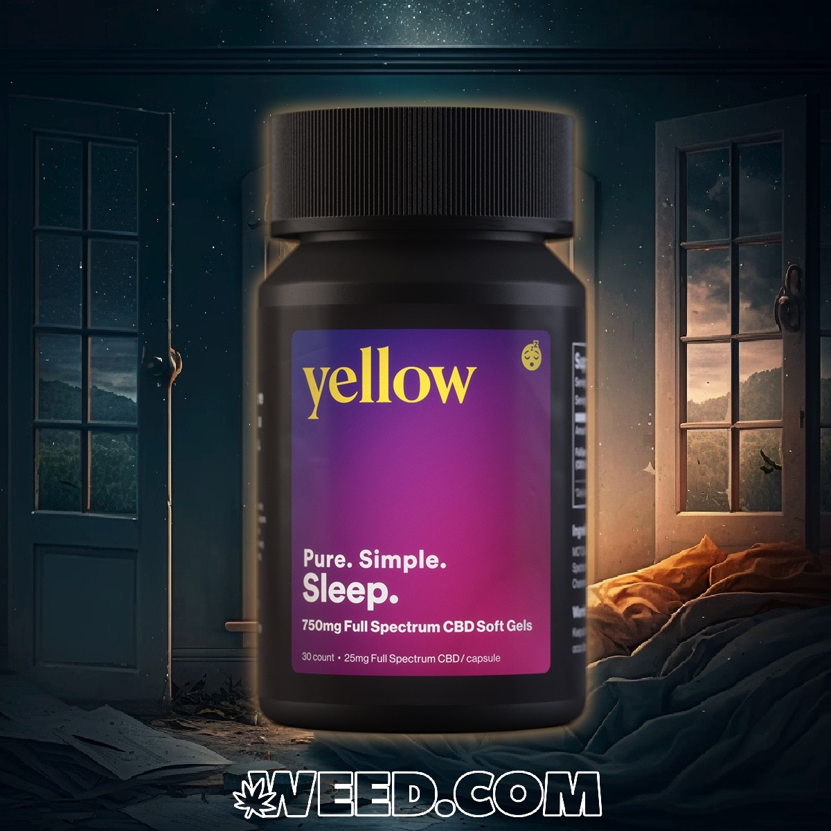 Soft Gels CBD Sleep Yellow For Sale