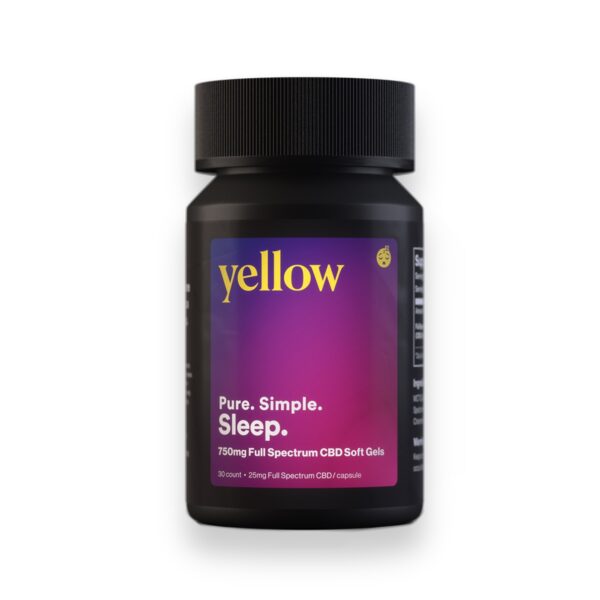CBD Sleep Soft Gels Yellow Buy Online