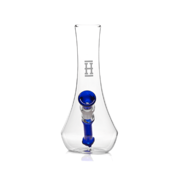 hemper vase bong 7" - blue front image