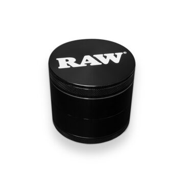 4-Piece Grinder - Black - 55mm RAW Buy Online