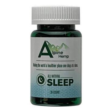Alpine Hemp CBD Capsule Sleep - 20mg