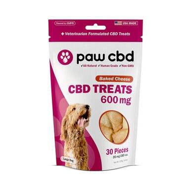 cbdMD CBD Pet Edible Baked Cheese Dog Treats - 150mg - 600mg