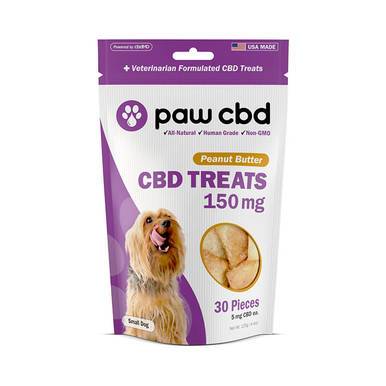cbdMD CBD Pet Edible Peanut Butter Dog Treats - 150mg - 600mg
