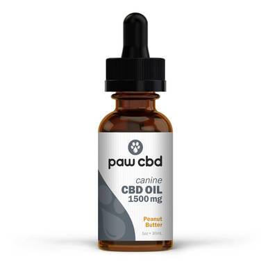 cbdMD CBD Pet Tincture Peanut Butter Flavored for Canines - 150mg-3000mg