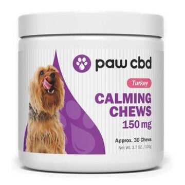 CBDMD CBD Pet Treats Turkey Canine Calming Chews - 150mg - 600mg