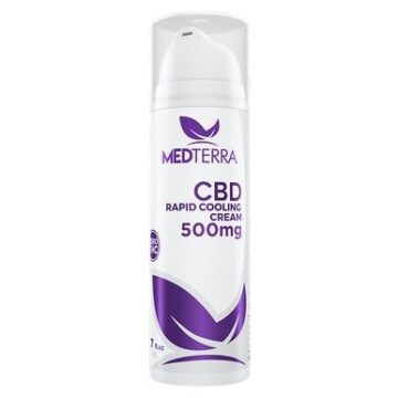 Medterra - CBD Topical - Rapid Recovery Cooling Cream - 250mg-500mg