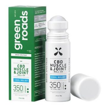 Green Roads CBD Topical Cooling Relief Muscle & Joint Roll-On - 150mg-750mg