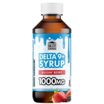 TRE House D8/D9 Syrup Bussin Berry - 1000mg