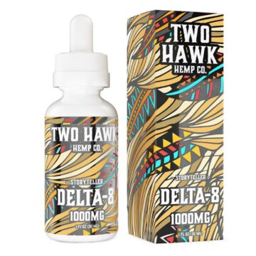 Two Hawk Hemp Co. Delta 8 THC Storyteller Gummies - Pineapple - 25mg