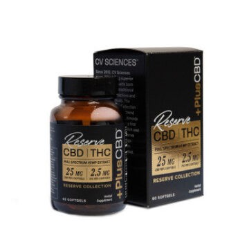 PlusCBD CBD:D9 Reserve Collection Softgels - 27.5 mg