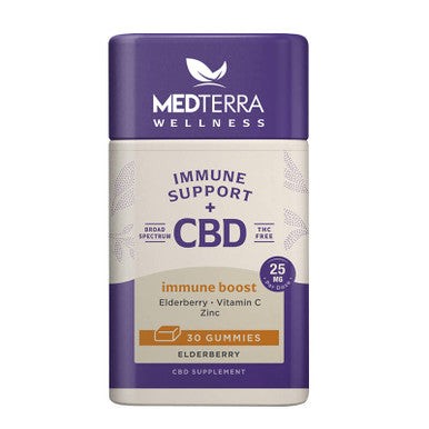 Medterra Wellness - CBD Edible - Immune Boost Gummies - 25mg