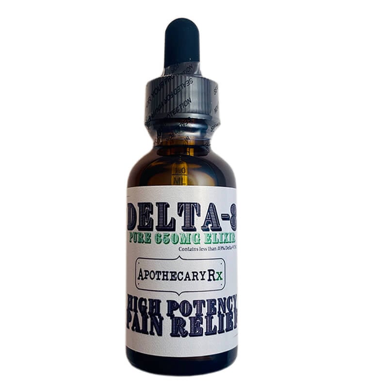 Apothecary RX Delta 8 Tincture High Potency - 60mg-1350mg