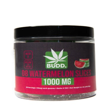 BUDD Delta 8 THC Slices - Watermelon - 50mg