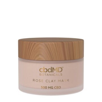 cbdMD CBD Topical Skincare Rose Clay Mask - 500mg