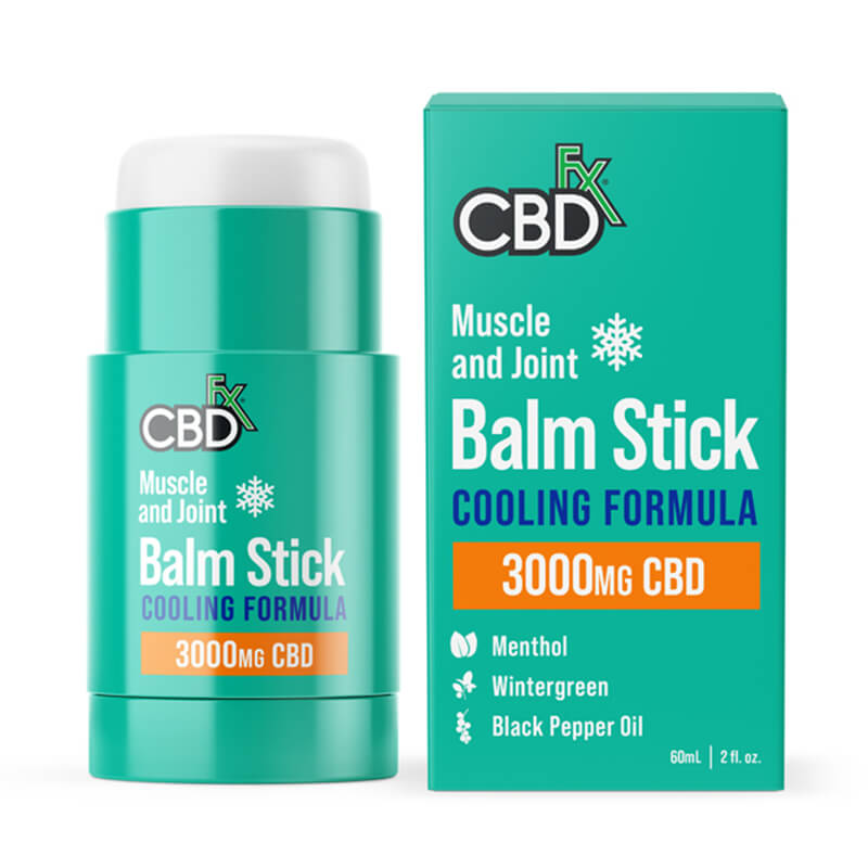 CBDfx Muscle & Joint CBD Balm Stick - 750mg - 3000mg