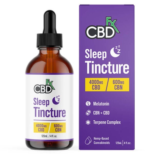 CBDfx Sleep Tincture CBD/CBN - 1000mg - 4000mg