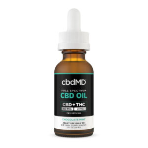 cbdMD Full Spectrum CBD Tincture - Chocolate Mint 3 FS Tincture Choco Mint 1500mg 01